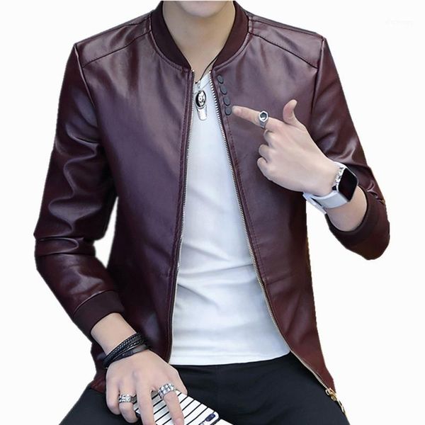 new men pu leather jacket coat men autumn winter fashion casual leather jacket coat, Black
new men pu leather jacket coat men autumn winter fashion casual leather jacket coat, Black