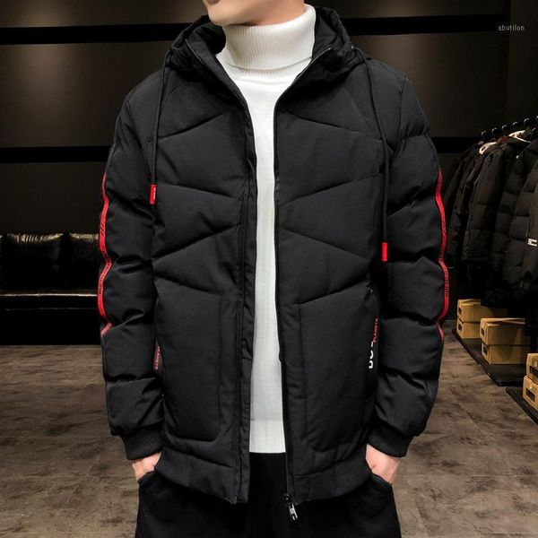 men's down & parkas brand men parka cotton padded casual streetwear winter jacket coat male warm solid hooded zipper thick hommes1, Black
men's down & parkas brand men parka cotton padded casual streetwear winter jacket coat male warm solid hooded zipper thick hommes1, Black
