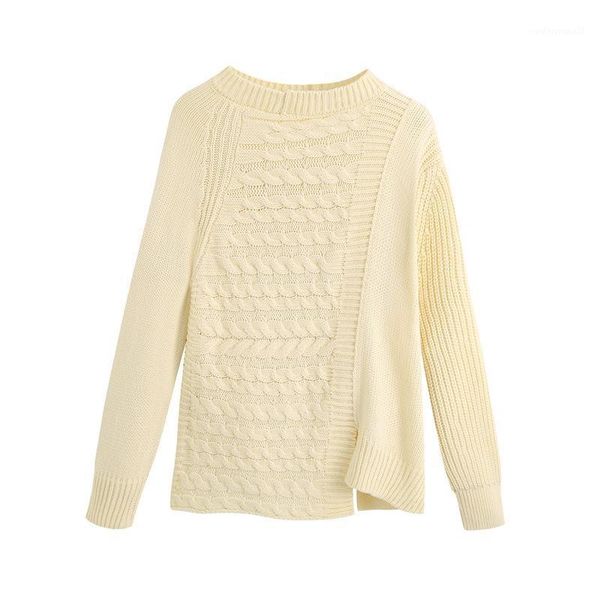 women's sweaters bb - 2860-2021 autumn europe and the united states women's irregular knit female sweaters1, White;black
women's sweaters bb - 2860-2021 autumn europe and the united states women's irregular knit female sweaters1, White;black