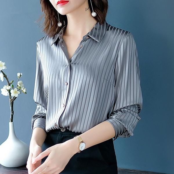 2021 fashion spring 100% silk women's shirts long sleeve women and blouses office lady blouse female shirt plus size blusa, White
2021 fashion spring 100% silk women's shirts long sleeve women and blouses office lady blouse female shirt plus size blusa, White