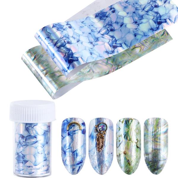stickers & decals 1pcs holographic nail foils polish starry sky paper transfer foil wraps blue green nails accessories slider tools le999, Black
stickers & decals 1pcs holographic nail foils polish starry sky paper transfer foil wraps blue green nails accessories slider tools le999, Black