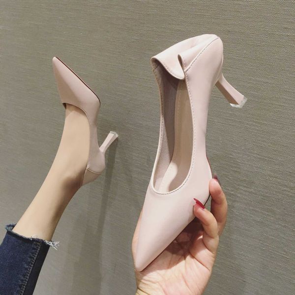dress shoes 901-26 web celebrity french high-heeled for women 2021 autumn winter pointy pair wear fashion single, Black
dress shoes 901-26 web celebrity french high-heeled for women 2021 autumn winter pointy pair wear fashion single, Black