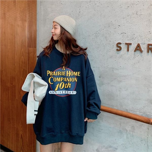 new korean letter printed crew neck ins trend loose pullover pullover women fashion in autumn and winter 2020 62bt9, Black
new korean letter printed crew neck ins trend loose pullover pullover women fashion in autumn and winter 2020 62bt9, Black