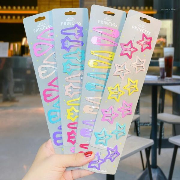 hair accessories 12pcs/set cute colorful geometric star waterdrop shape hairpins for girl sweet ornament barrettes fashion accessories1, Slivery;white
hair accessories 12pcs/set cute colorful geometric star waterdrop shape hairpins for girl sweet ornament barrettes fashion accessories1, Slivery;white