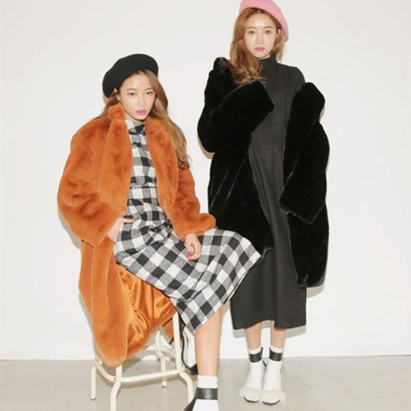 2020 south korea new autumn and winter imitation rex fur solid color loose warm casual comfortable long fur women's coat1, Black
2020 south korea new autumn and winter imitation rex fur solid color loose warm casual comfortable long fur women's coat1, Black