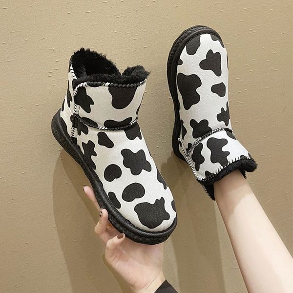 2023 winter new short snow boots fashion lovely all-match warm plush cow cotton shoes outdoor comfort non-slip, Black
2023 winter new short snow boots fashion lovely all-match warm plush cow cotton shoes outdoor comfort non-slip, Black