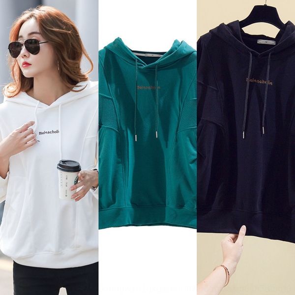 63frh 2020 embroidered and hooded new winter autumn sweater embroidered loose xr3cp sleeve sweater women's large size women's clot, Black
63frh 2020 embroidered and hooded new winter autumn sweater embroidered loose xr3cp sleeve sweater women's large size women's clot, Black