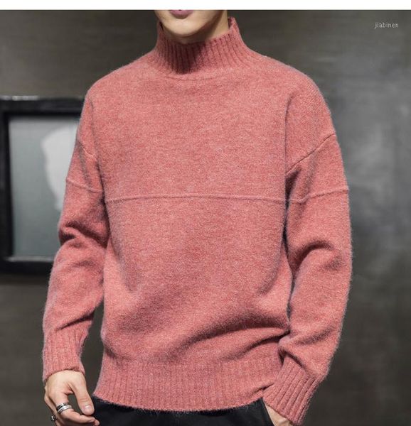 2020 men in spring and autumn winter with new style fashion long sleeve high collar set head sweater coat1, White;black
2020 men in spring and autumn winter with new style fashion long sleeve high collar set head sweater coat1, White;black