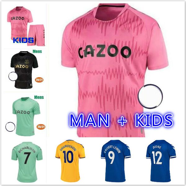 new 20 21 soccer jerseys richarlison kean sigurdsson football shirts 2020 2021 calvert lewin walcott men kids kits uniforms, Black;yellow
new 20 21 soccer jerseys richarlison kean sigurdsson football shirts 2020 2021 calvert lewin walcott men kids kits uniforms, Black;yellow