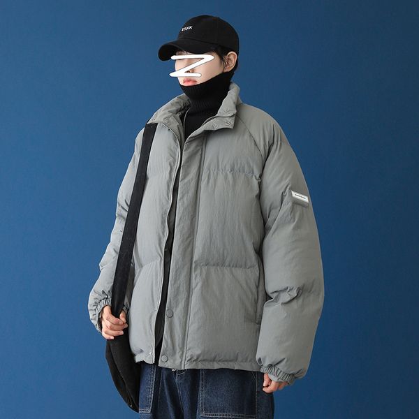 men's autumn coat 2020 new trend winter and thickened down cotton padded jacket, Black
men's autumn coat 2020 new trend winter and thickened down cotton padded jacket, Black