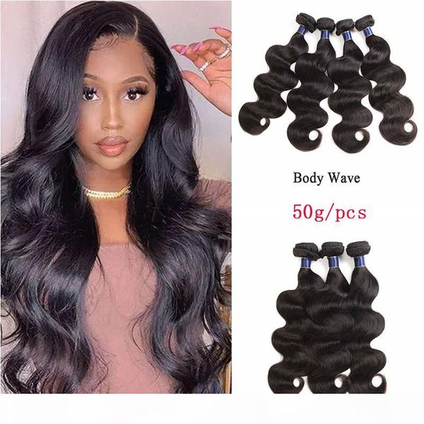 brazilian peruvian indian malaysian mongolian body wave hair weave bundles 100% unprocessed natural human hair extensions dyeable 50g pcs, Black
brazilian peruvian indian malaysian mongolian body wave hair weave bundles 100% unprocessed natural human hair extensions dyeable 50g pcs, Black