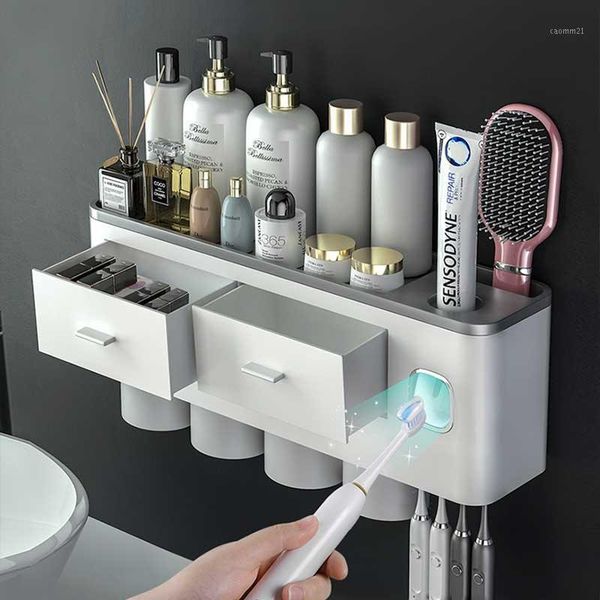 bathroom accessories organizer set automatic toothpaste dispenser toothbrush holder with cup wall mount toiletries storage1
bathroom accessories organizer set automatic toothpaste dispenser toothbrush holder with cup wall mount toiletries storage1