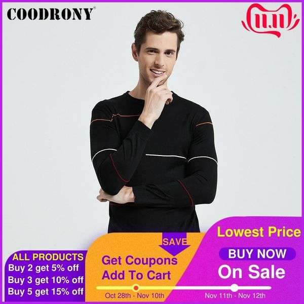 coodrony casual knitwear sweater men brand clothing autumn winter new arrival slim fit warm o-neck pullover shirt 7137 201104, White;black
coodrony casual knitwear sweater men brand clothing autumn winter new arrival slim fit warm o-neck pullover shirt 7137 201104, White;black