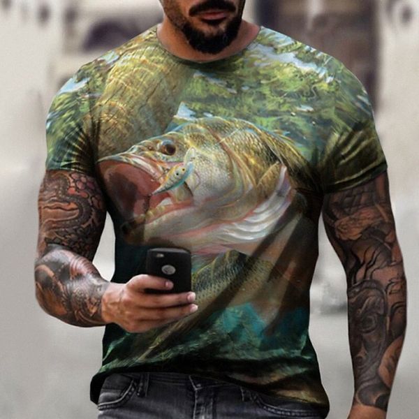 men's tee t shirt shirt 3d print graphic fish plus size crew neck casual daily short sleeve regular fit basic designer slim fit big an, White;black
men's tee t shirt shirt 3d print graphic fish plus size crew neck casual daily short sleeve regular fit basic designer slim fit big an, White;black