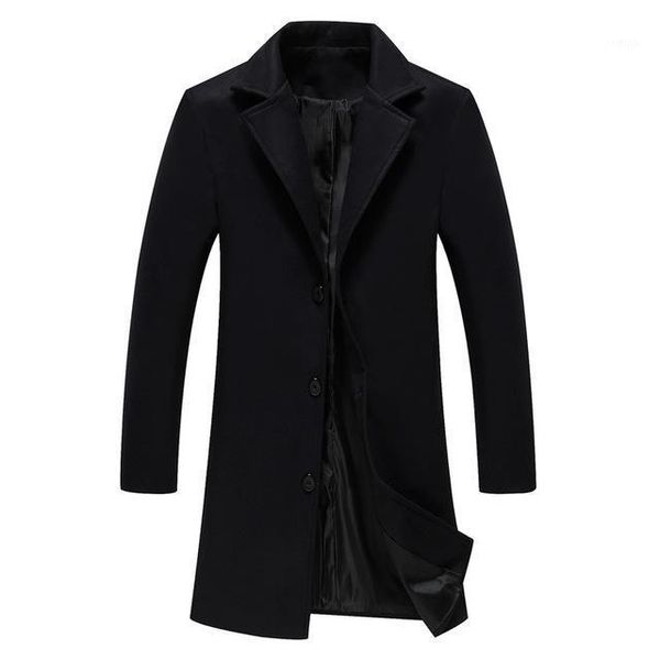 2020 male overcoat casual single breasted solid slim fit long trench men's autumn winter jacket wool&blends windbreaker1, Tan;black
2020 male overcoat casual single breasted solid slim fit long trench men's autumn winter jacket wool&blends windbreaker1, Tan;black
