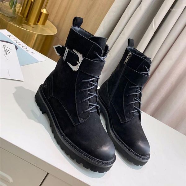 women's winter snow fur shoes wool genuine leather round toe buckle black short boots zapatos de mujer luxury fashion brand 20201
women's winter snow fur shoes wool genuine leather round toe buckle black short boots zapatos de mujer luxury fashion brand 20201