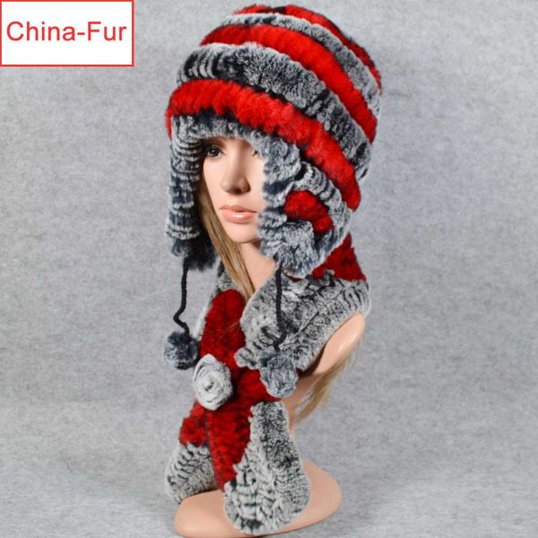 beanie/skull caps fashion women winter warm 2 pieces sets rex fur hat scarf cap scarves natural neckerchief hats, Blue;gray
beanie/skull caps fashion women winter warm 2 pieces sets rex fur hat scarf cap scarves natural neckerchief hats, Blue;gray