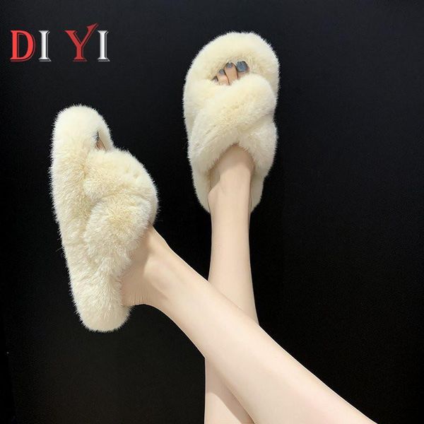 winter womans warm slippers snug faux fur women's slippers lightweight plush ladies home soft slipper open toe women shoe e47, Black
winter womans warm slippers snug faux fur women's slippers lightweight plush ladies home soft slipper open toe women shoe e47, Black