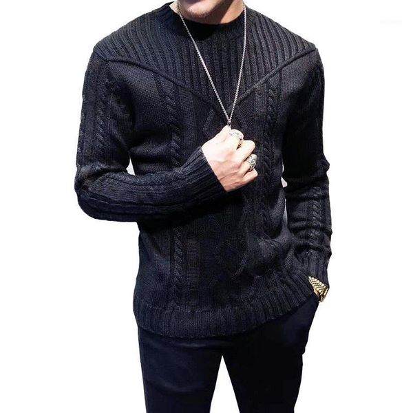 autumn winter men's sweater casual pullovers knitted sweaters jacquard weave fashion long-sleeved o-neck sweater for men1, White;black
autumn winter men's sweater casual pullovers knitted sweaters jacquard weave fashion long-sleeved o-neck sweater for men1, White;black