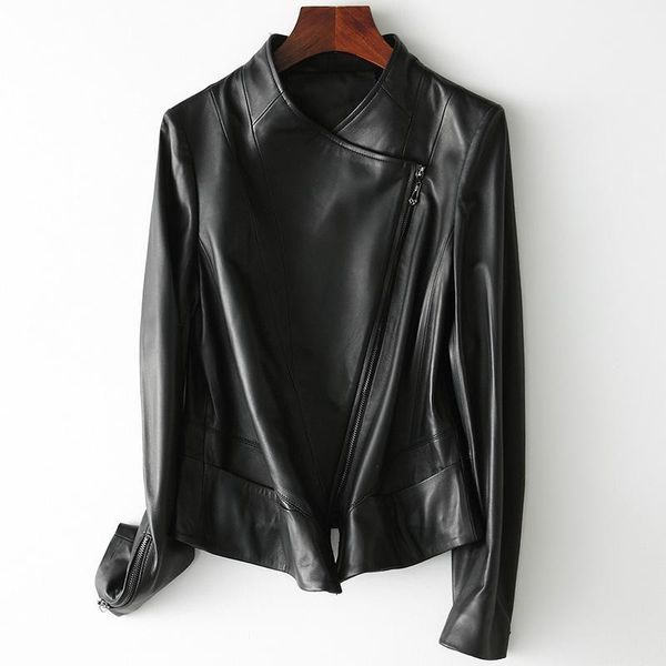 black short leather jacket classic sheepskin long sleeves motorcycle street-wear jacket genuine jackets basic outerwear
black short leather jacket classic sheepskin long sleeves motorcycle street-wear jacket genuine jackets basic outerwear