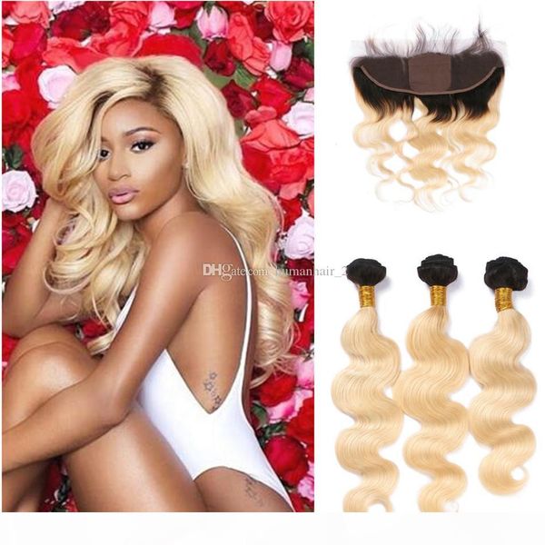 8a two tone 1b 613 ombre hair with lace frontal closure with bundles silk base ombre lace frontal with body wave blonde hair, Black;brown
8a two tone 1b 613 ombre hair with lace frontal closure with bundles silk base ombre lace frontal with body wave blonde hair, Black;brown