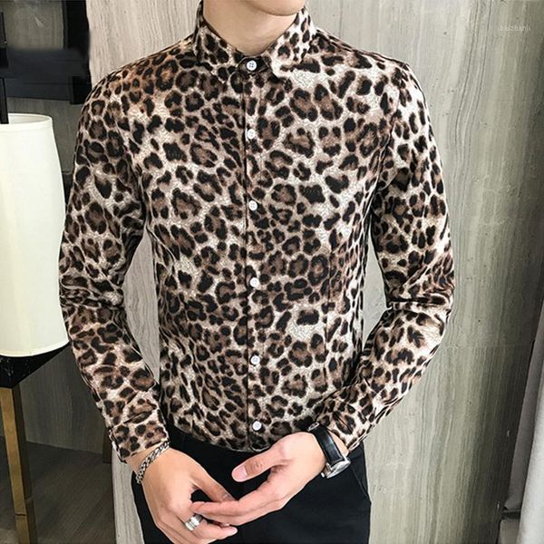 2021 fashion new men leopard casual long sleeve shirt us night club streetwear mens dress shirts party clothing1, White;black
2021 fashion new men leopard casual long sleeve shirt us night club streetwear mens dress shirts party clothing1, White;black