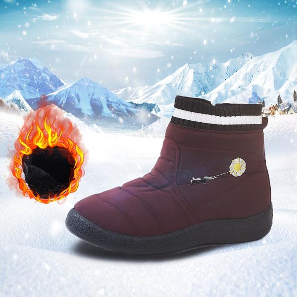 boots women winter warm shoes flat outdoor ankle snow cotton anti-skidding casual, Black
boots women winter warm shoes flat outdoor ankle snow cotton anti-skidding casual, Black