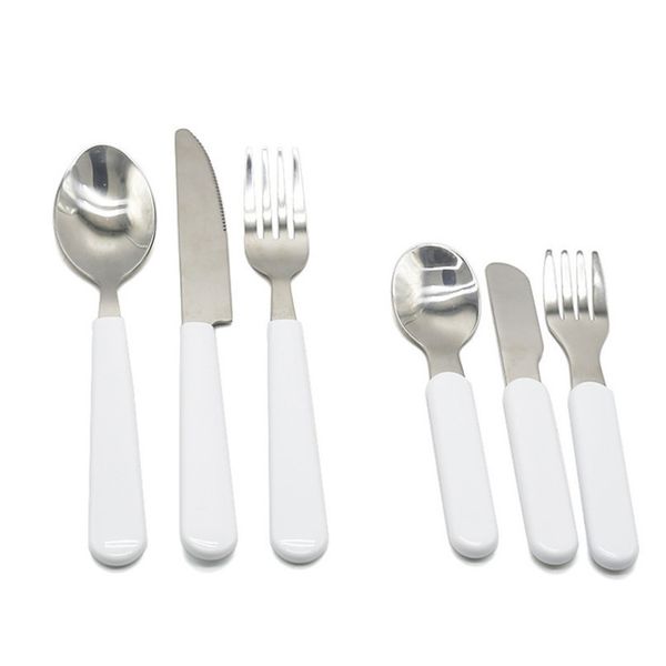 sublimation white dinnerware tableware stainless steel cutlery dinnerware western silverware kitchen knife spoon fork dinner set h12504
sublimation white dinnerware tableware stainless steel cutlery dinnerware western silverware kitchen knife spoon fork dinner set h12504