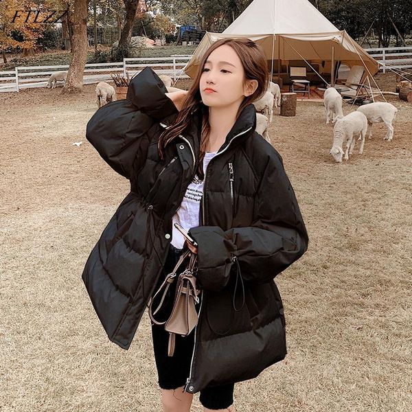 ftlzz new winter women stand collar white down coat 90% white duck down parka thick warm oversize windproof snow outwear, Black
ftlzz new winter women stand collar white down coat 90% white duck down parka thick warm oversize windproof snow outwear, Black