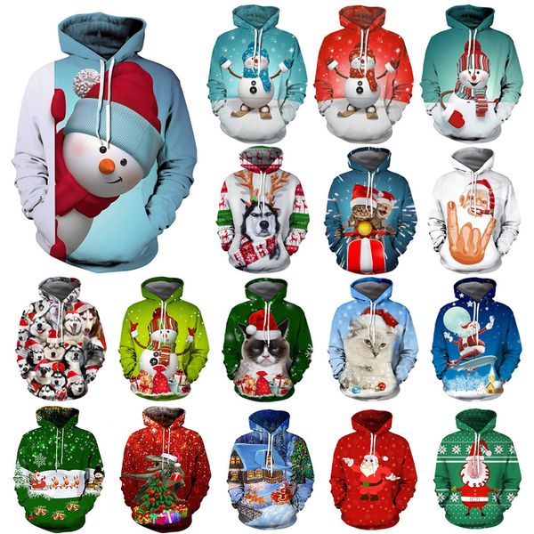 2021 the new new christmas shirt 3d printed snowman with hoodie couple sweater vest wutl, Black 
2021 the new new christmas shirt 3d printed snowman with hoodie couple sweater vest wutl, Black