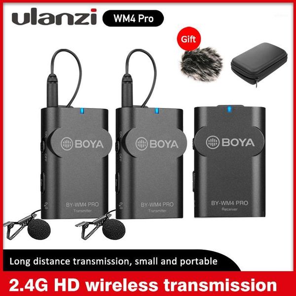 microphones boya by wm4 mark ii/by-wm4 pro wireless microphone lavalier condenser for sony nikon canon dslr camera phone1
microphones boya by wm4 mark ii/by-wm4 pro wireless microphone lavalier condenser for sony nikon canon dslr camera phone1
