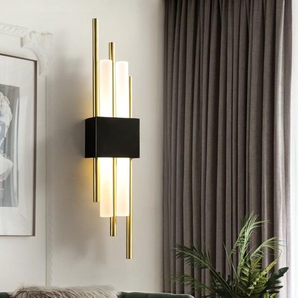 retro wall light light luxury full brass living room bedroom lamp modern minimalist corridor long lamp
retro wall light light luxury full brass living room bedroom lamp modern minimalist corridor long lamp