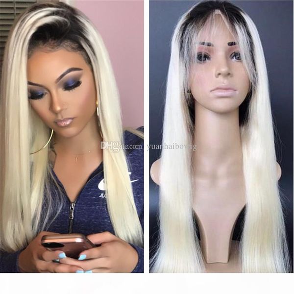 virgin hair lace wig ombre blonde human hair silk straight full lace wigs black roots ing, Black;brown
virgin hair lace wig ombre blonde human hair silk straight full lace wigs black roots ing, Black;brown