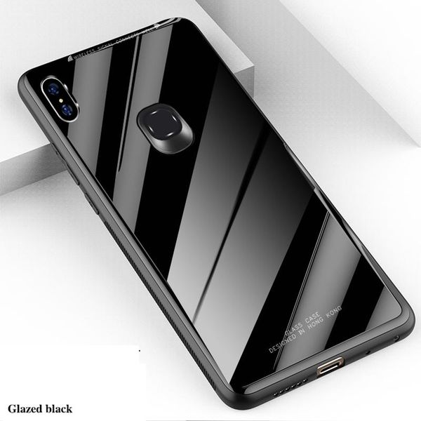 роскошные gradient закаленное стекло чехол для xiaomi mi a2 lite mi a1 случаи pattern мягкие края обложки для xiaomi mia2 lite mia1 jlldrc n