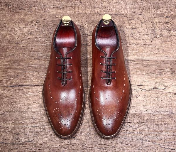 мужские платье резного новой кожи oxfords обувь свадебного tuxedo партия мода полуботинки зашнуровать обувь из натуральной кожи, Black
мужские платье резного новой кожи oxfords обувь свадебного tuxedo партия мода полуботинки зашнуровать обувь из натуральной кожи, Black