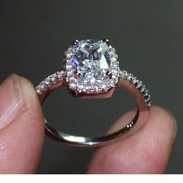 new wholesale 100% real pure 925 sterling silver 3ct square cz diamond rings elegant women engagement wedding rings, Slivery;golden
new wholesale 100% real pure 925 sterling silver 3ct square cz diamond rings elegant women engagement wedding rings, Slivery;golden