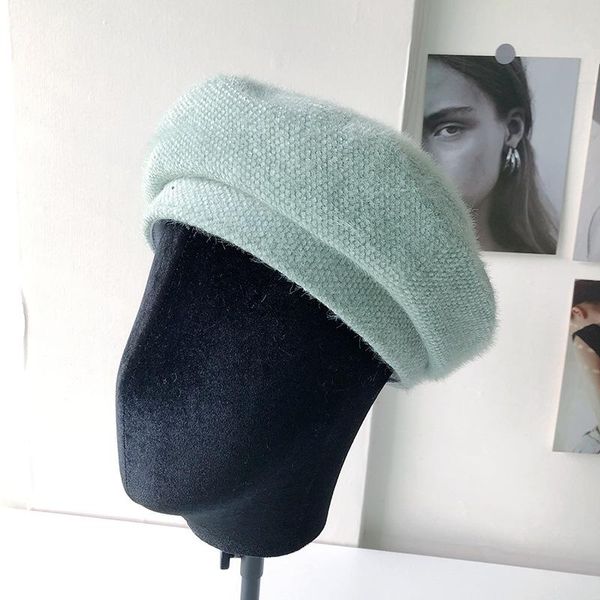 berets 202111-juanjuan autumn winter imitation mink hair pinkycolor lady beret hat men women leisure painter, Blue;gray
berets 202111-juanjuan autumn winter imitation mink hair pinkycolor lady beret hat men women leisure painter, Blue;gray