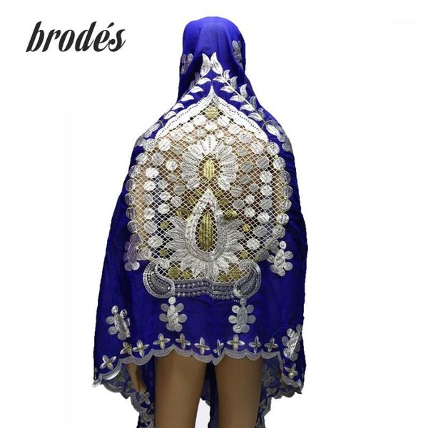 new african scarfs muslim embroidery women big chiffon scarf for shawls wraps headscarf nice scarf1, Blue;gray
new african scarfs muslim embroidery women big chiffon scarf for shawls wraps headscarf nice scarf1, Blue;gray