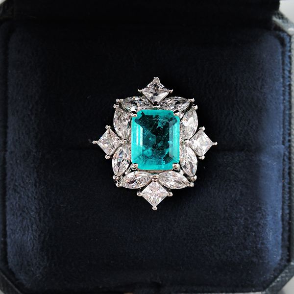 wong rain vintage 925 sterling silver paraiba tourmaline gemstone wedding engagement diamonds ring gift fine jewelry wholesale q1216, Golden;silver
wong rain vintage 925 sterling silver paraiba tourmaline gemstone wedding engagement diamonds ring gift fine jewelry wholesale q1216, Golden;silver