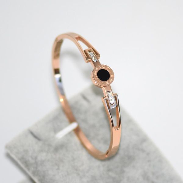 simplicity rose gold roman numeral bracelet for women fashion jewelry cuff bracelets bangles accessories black shell charm
simplicity rose gold roman numeral bracelet for women fashion jewelry cuff bracelets bangles accessories black shell charm