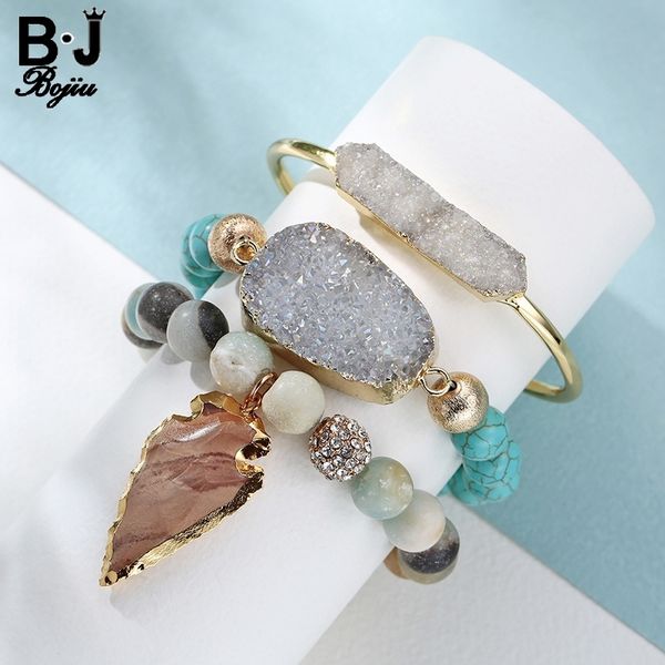 bojiu 3pcs/set women's jewelry laddy's beaded bracelet leaves pendant with natural stone women's gift bcset36 y200730, Black
bojiu 3pcs/set women's jewelry laddy's beaded bracelet leaves pendant with natural stone women's gift bcset36 y200730, Black