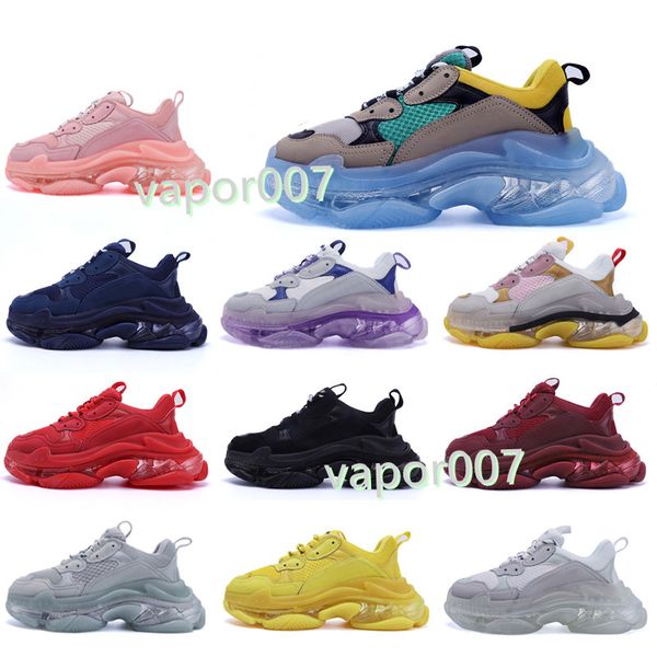 2021 fashion triple s men women casual dad shoes neon green 17fw sneakers tripler black green crystal clear sole bottom platform shoes 36-45
2021 fashion triple s men women casual dad shoes neon green 17fw sneakers tripler black green crystal clear sole bottom platform shoes 36-45