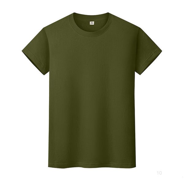 new round neck solid color t-shirt summer cotton bottoming shirt short-sleeved mens and womens half-sleeved nph0io
new round neck solid color t-shirt summer cotton bottoming shirt short-sleeved mens and womens half-sleeved nph0io