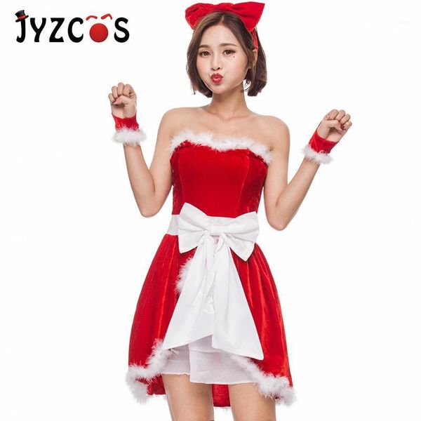2019 new japanese and korean christmas costumes christmas gift party girl role-playing uniform temptation1, Black;red
2019 new japanese and korean christmas costumes christmas gift party girl role-playing uniform temptation1, Black;red
