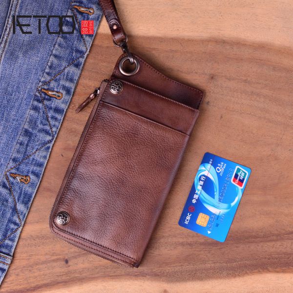 hbp aetoo handmade leather long wallet retro old multi-card bag men's handbag leather large capacity zipper phone bag, Red;black
hbp aetoo handmade leather long wallet retro old multi-card bag men's handbag leather large capacity zipper phone bag, Red;black