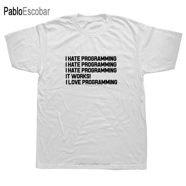 funny i hate programming code geek men summer cotton harajuku short sleeve streetwear black hoodie designers t shirts sweatshirt
funny i hate programming code geek men summer cotton harajuku short sleeve streetwear black hoodie designers t shirts sweatshirt