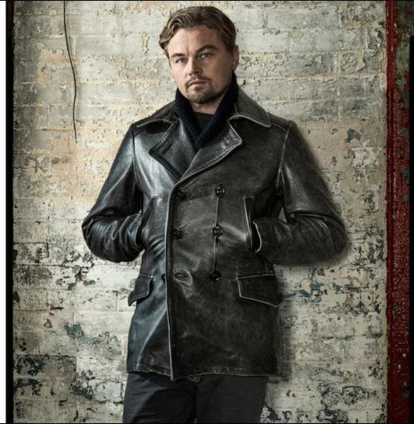 winter man thicker leather jacket,men's genuine leather coat.vintage gray cowhide clothes.long clothing, Black
winter man thicker leather jacket,men's genuine leather coat.vintage gray cowhide clothes.long clothing, Black