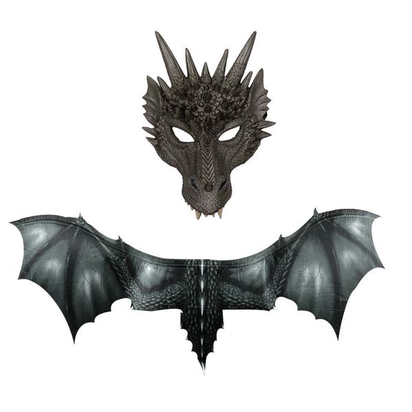 cosplay dragon @40 costume demon dinosaur set wing and masks christmas halloween carnival kid children gift holiday party props
cosplay dragon @40 costume demon dinosaur set wing and masks christmas halloween carnival kid children gift holiday party props