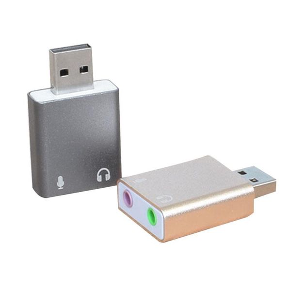 7.1 Channel USB External Stereo Sound o Adapter for Windows XP 7 8 10 Android Linux and Mac Plug and Play
7.1 Channel USB External Stereo Sound o Adapter for Windows XP 7 8 10 Android Linux and Mac Plug and Play