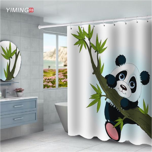 200x180cm bathroom waterproof shower curtain china panda printed moldproof polyester home decor curtain with hook
200x180cm bathroom waterproof shower curtain china panda printed moldproof polyester home decor curtain with hook